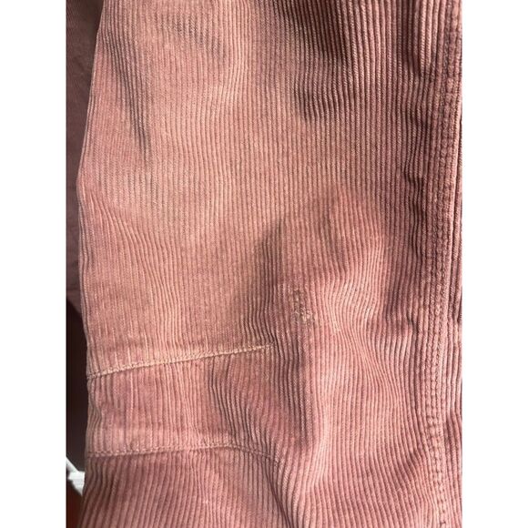 Free People We the Free Good Luck Mid Rise Barrel Pants Jeans Cord Rose 27 NEW - Picture 5 of 5